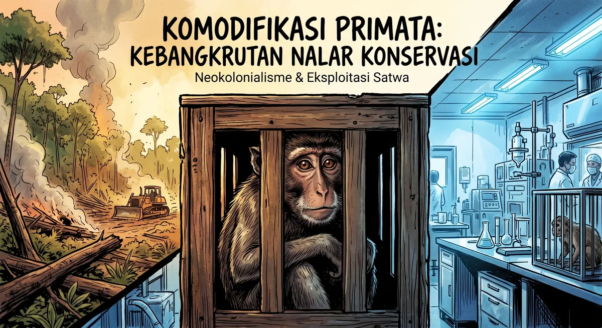 Komodifikasi Primata: Kebangkrutan Nalar Konservasi di Balik Ekspor Monyet Indonesia