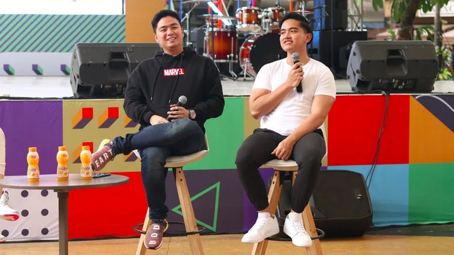 Anthony Pradiptya bersama Kaesang Pangarep dalam sebuah acara GK Hebat